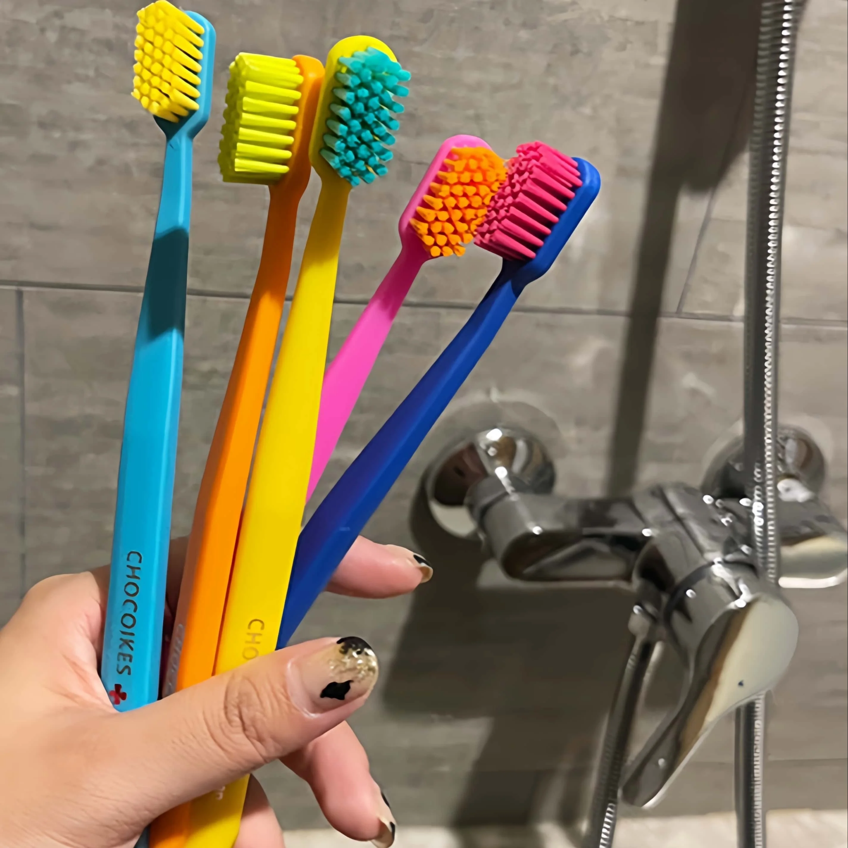 5 Packs of Chocolate Swiss Car - огляд і ціна Bamboo Toothbrush