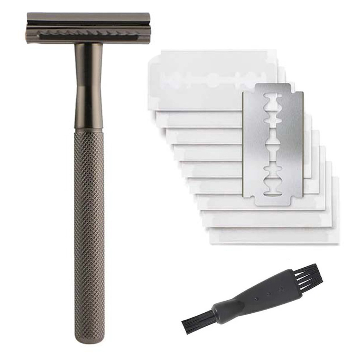 Black Weighted Handle Safety R - огляд і ціна Safety Razor Handle