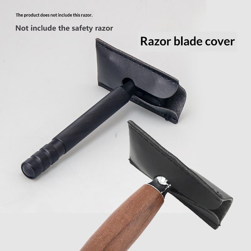Travel Protable PU Leather Dou - огляд і ціна Safety Razor Handle