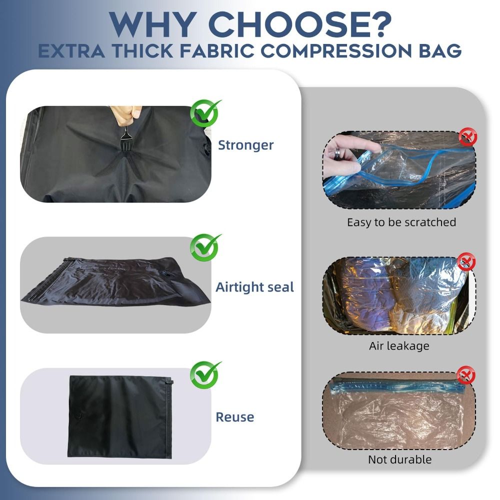 New Reusable Hand Roll Vacuum  - огляд і ціна Reusable Bag