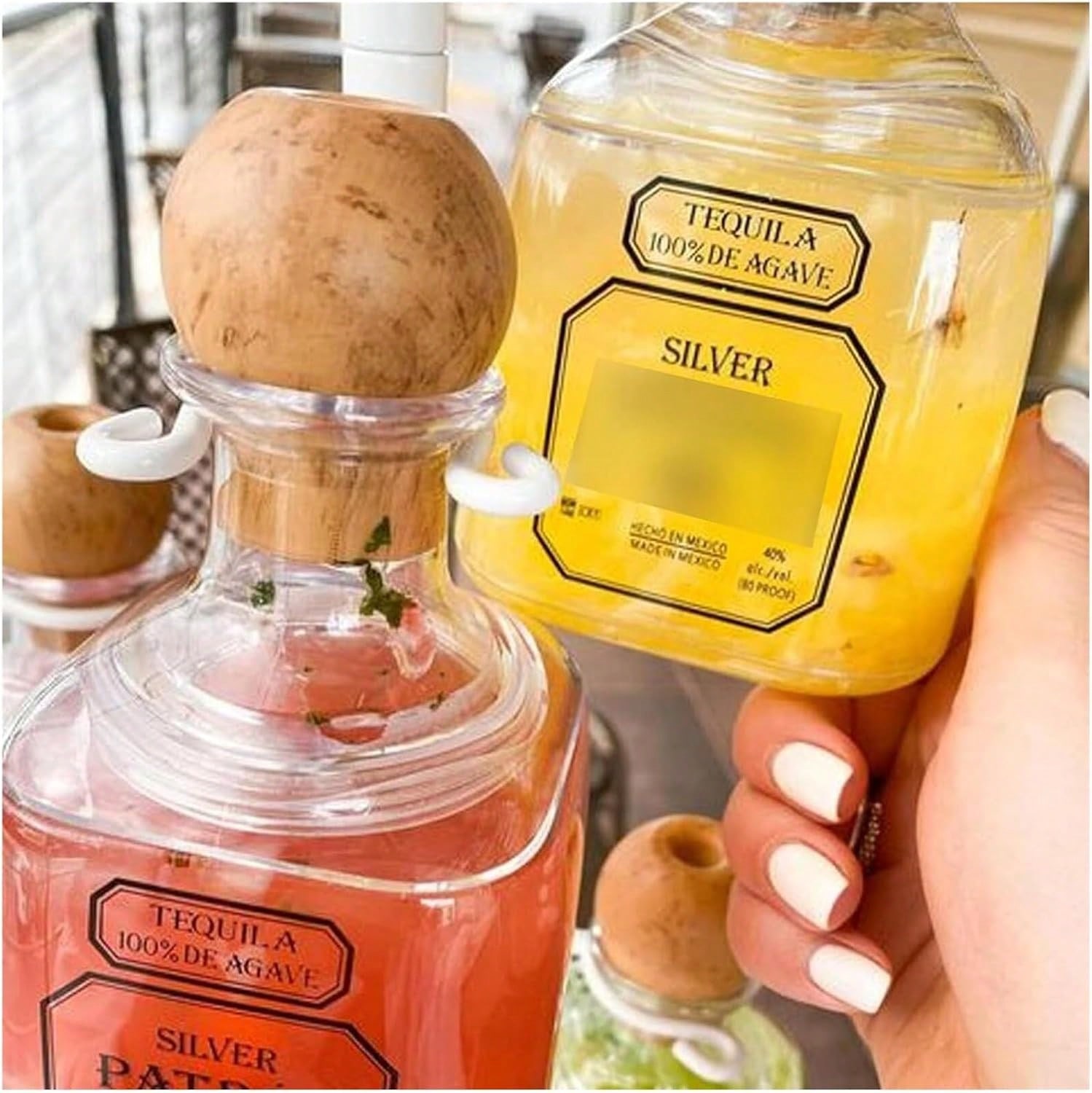 2 Reusable Wine Bottle Cups Wi - огляд і ціна Reusable Straw