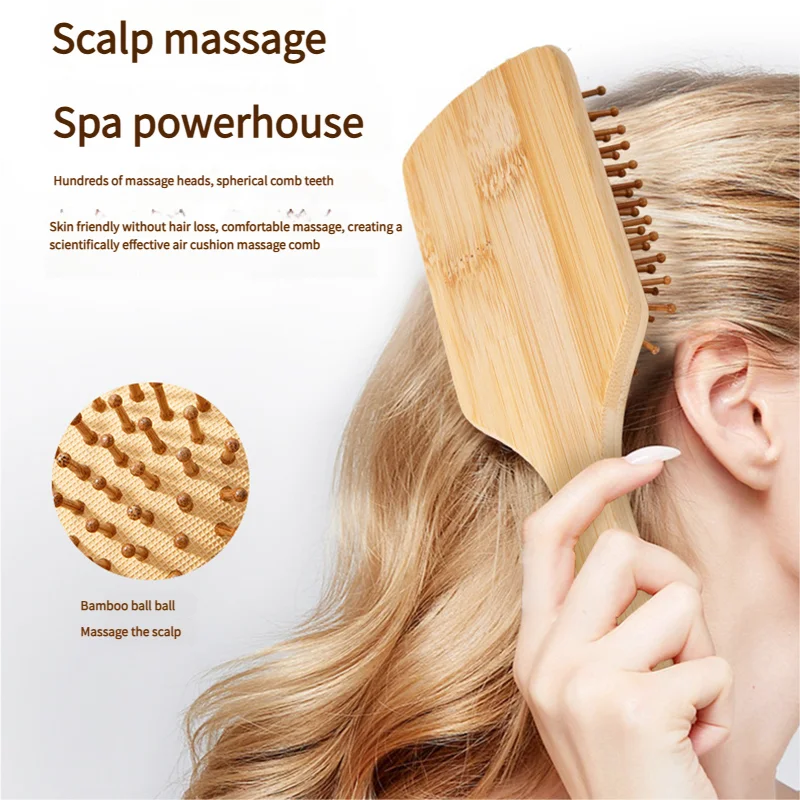 Bamboo Hair Brush Women Stylin - огляд і ціна Bamboo Toothbrush